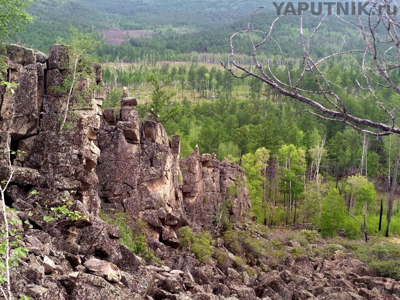 Скалы на Молоковке